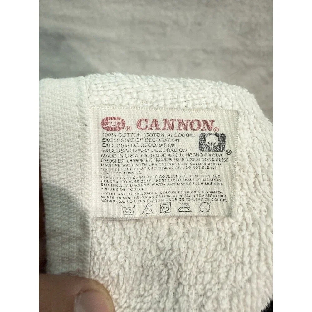 Vintage Olympics Towel Atlanta 1996 Centennial  Fieldcrest Cannon Made in USA